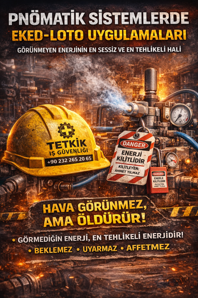 Pnömatik Sistemlerde EKED-LOTO Uygulamaları