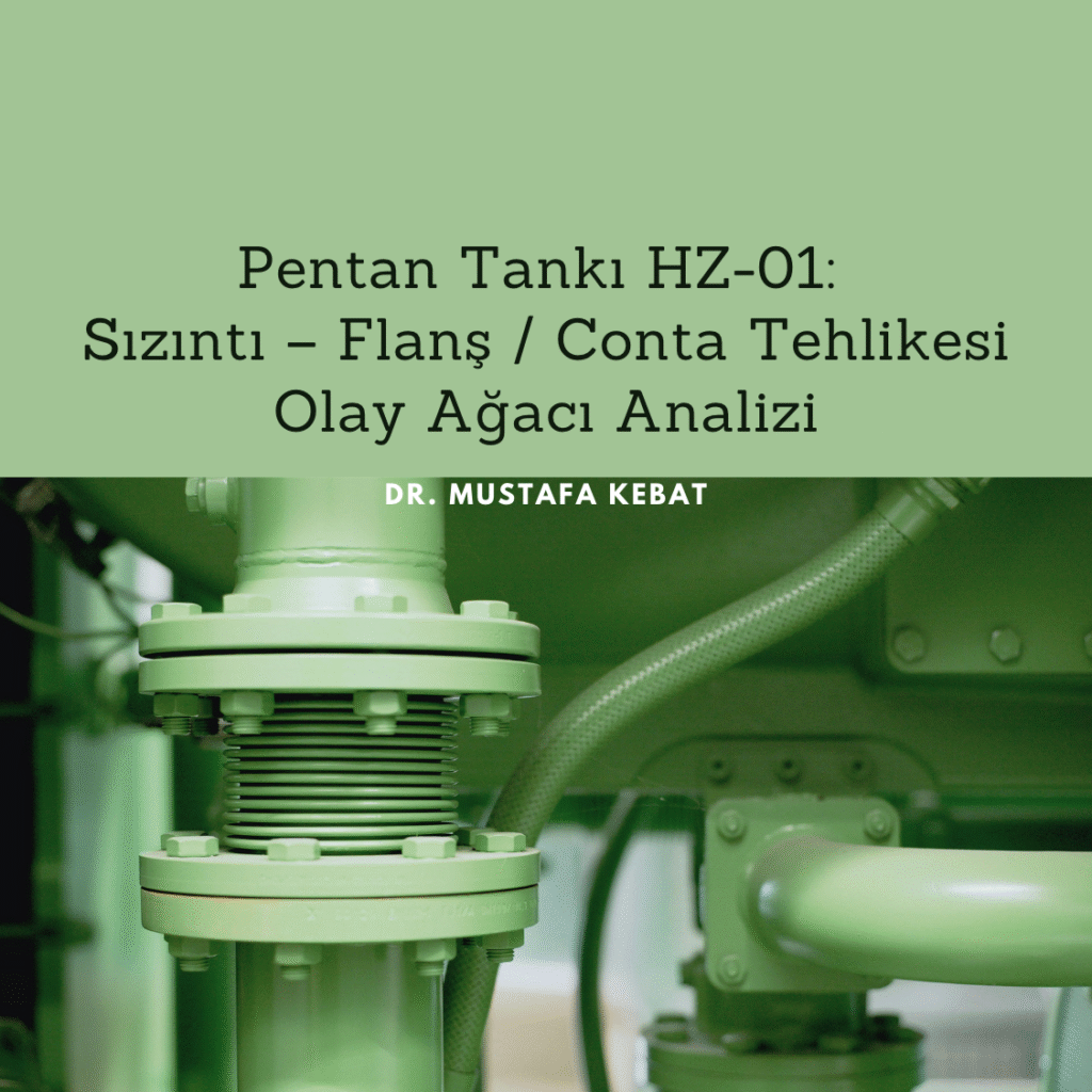 Pentan Tankı HZ-01: Sızıntı – Flanş / Conta Tehlikesi Olay Ağacı Analizi