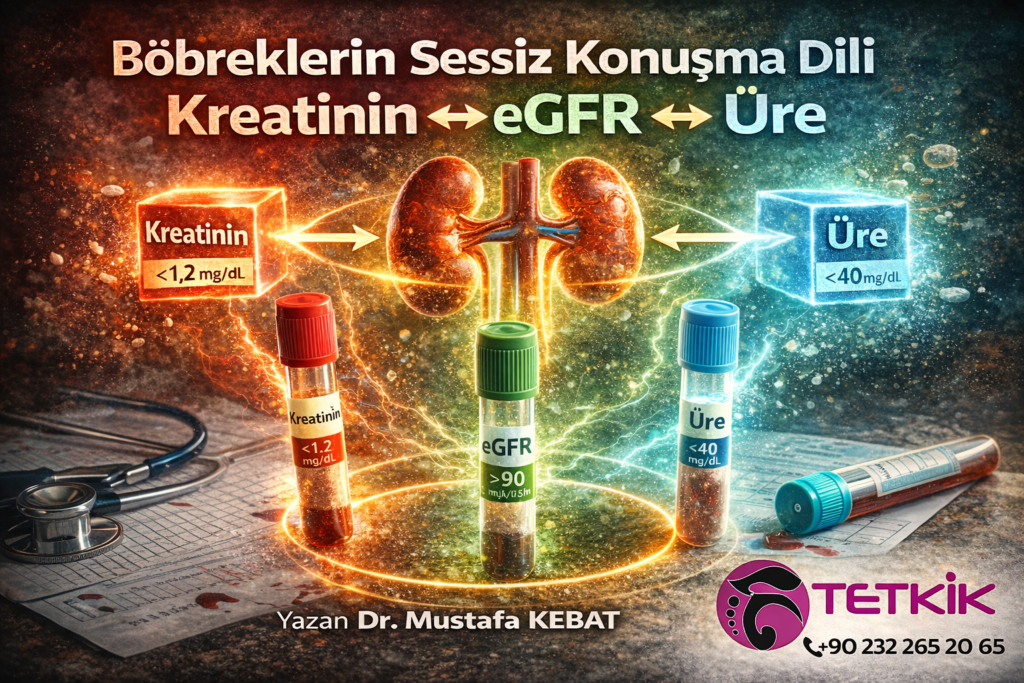 Böbreklerin Konuşma Dili - Kreatinin ↔ eGFR ↔ Üre