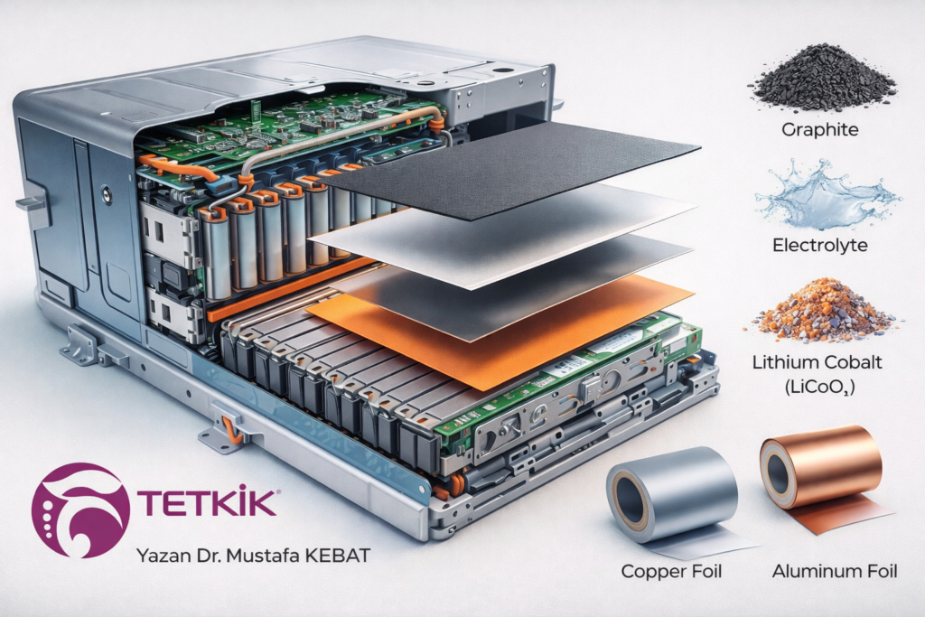 Lityum-İyon Batarya İçeriğinde Neler Var?