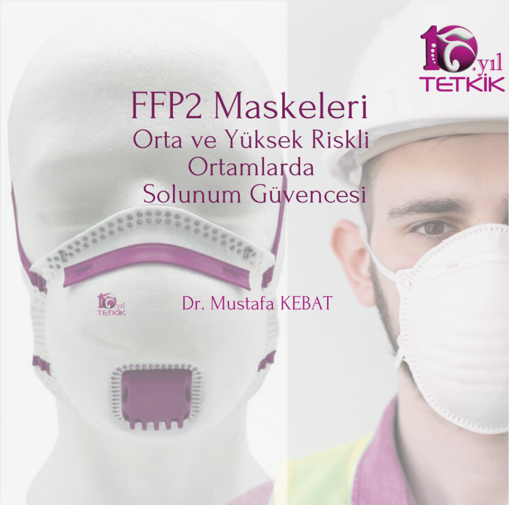 FFP2 Maskeleri - Orta ve Yüksek Riskli Ortamlarda Solunum Güvencesi