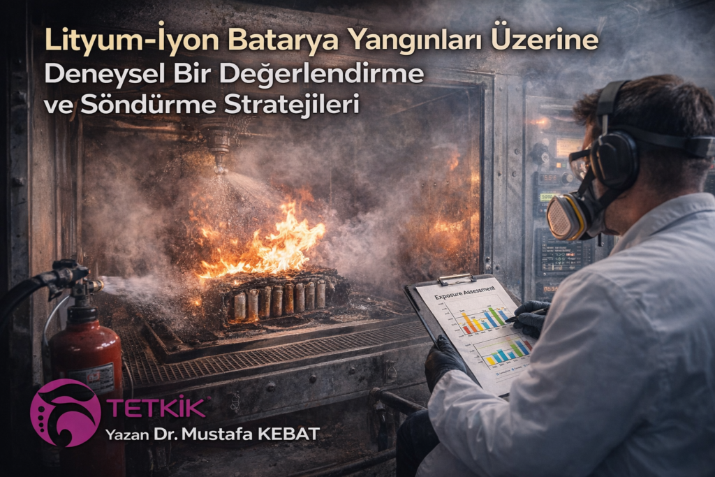 Lityum-İyon Batarya Yangınları Üzerine Deneysel Bir Değerlendirme ve Söndürme Stratejileri