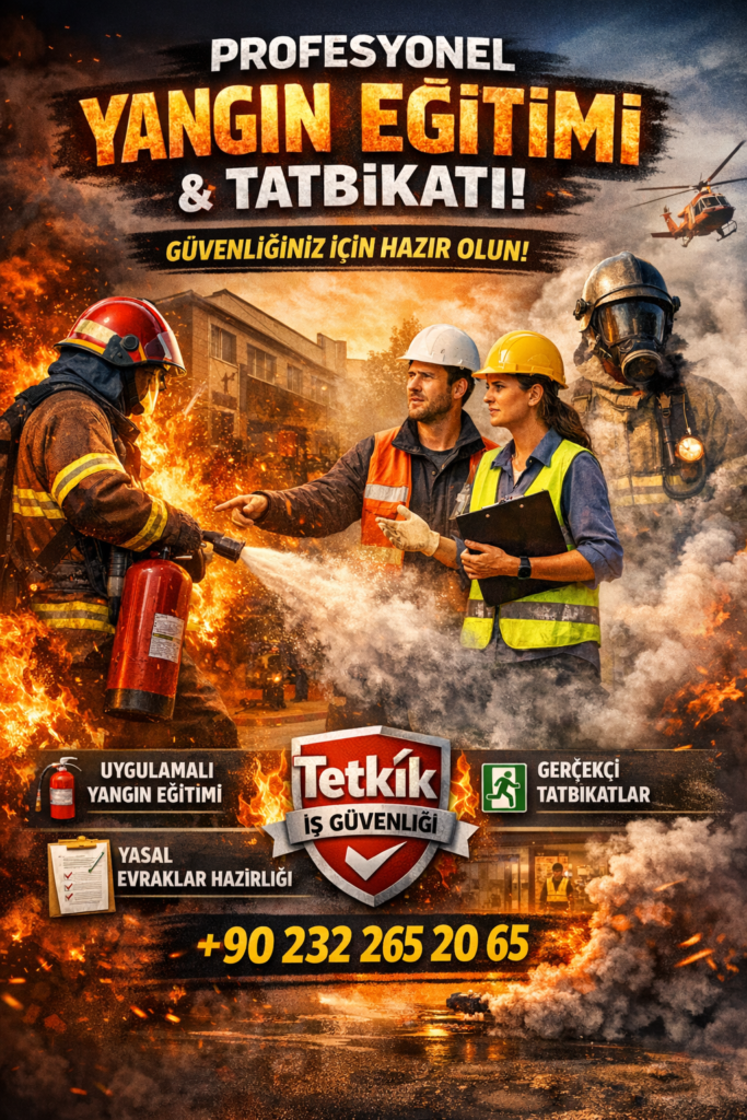 Profesyonel Yangın Eğitimi & Tatbikat Hizmetlerimizle Güvenli Bir Geleceğe Adım Atın!