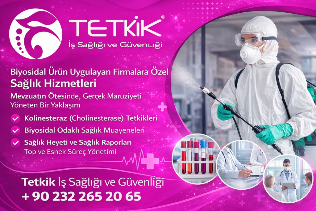 Biyosidal Ürün Uygulayan Firmalara Özel Sağlık Hizmetlerimiz