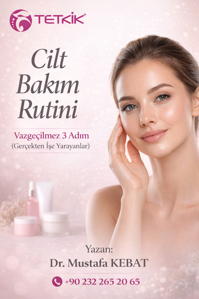 Cilt Bakım Rutini - Vazgeçilmez 3 Adım