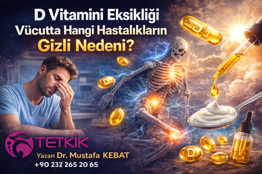 D Vitamini Eksikliği Vücutta Hangi Hastalıkların Gizli Nedeni?
