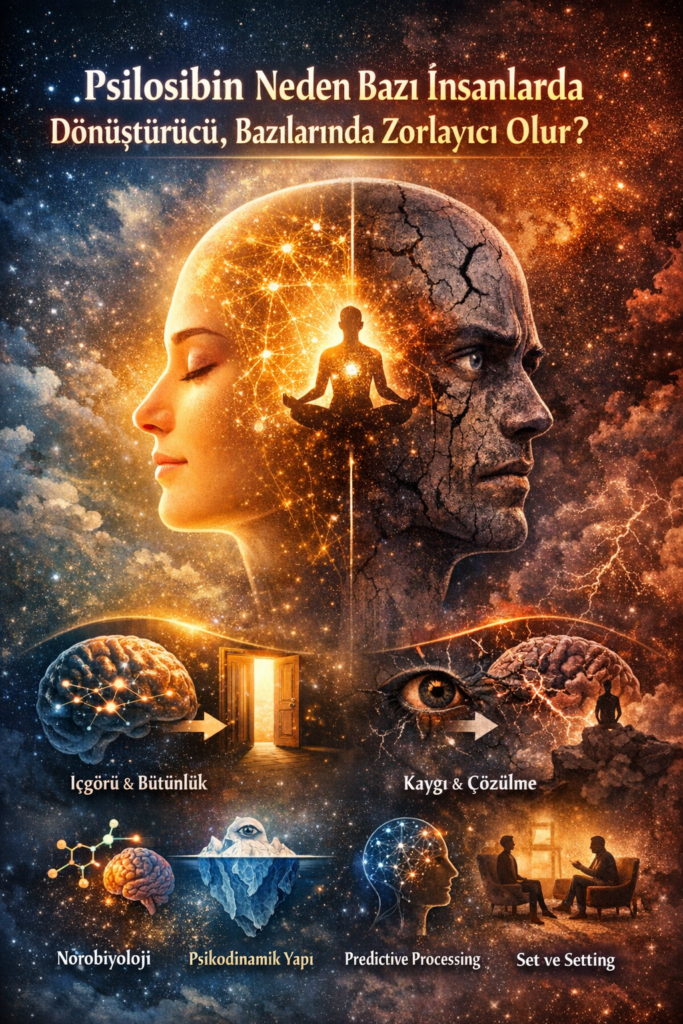 Psilosibin Neden Bazı İnsanlarda Dönüştürücü, Bazılarında Zorlayıcı Olur?