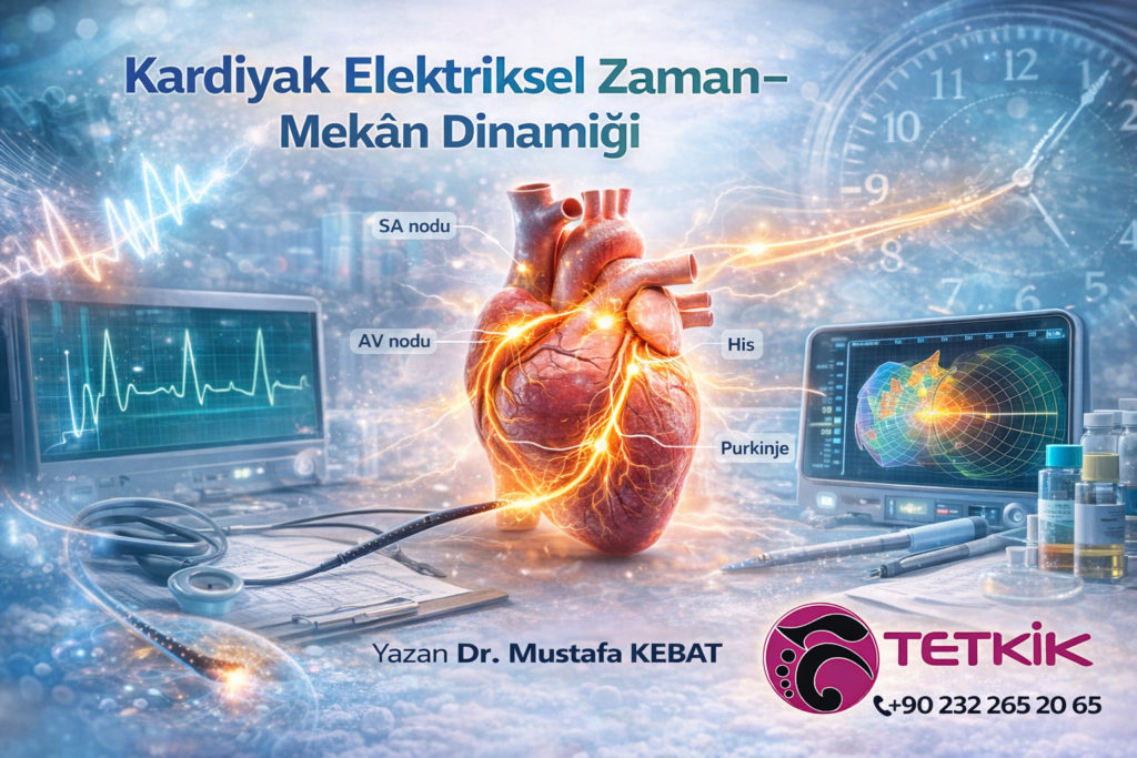 Kardiyak Elektriksel Zaman–Mekân Dinamiği